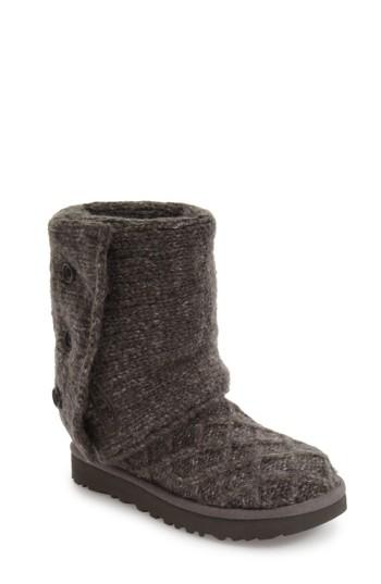 Women's Ugg Lattice Cardy Ii Boot M - Grey