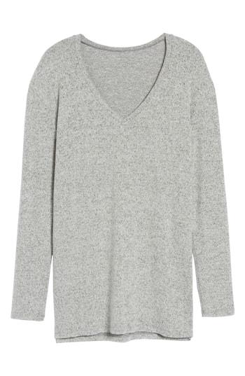 Women's Bp. Cozy V-neck Sweater, Size - Grey