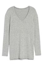 Women's Bp. Cozy V-neck Sweater, Size - Grey