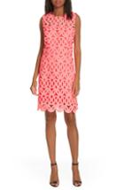 Women's Milly Sienna Lace Detail Shift Dress - Pink