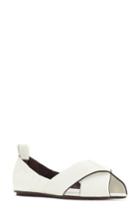 Women's Mercedes Castillo Amaia Flat M - White