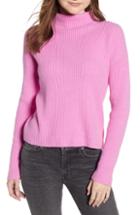 Women's Bp. Ribbed Funnel Neck Sweater, Size - Purple