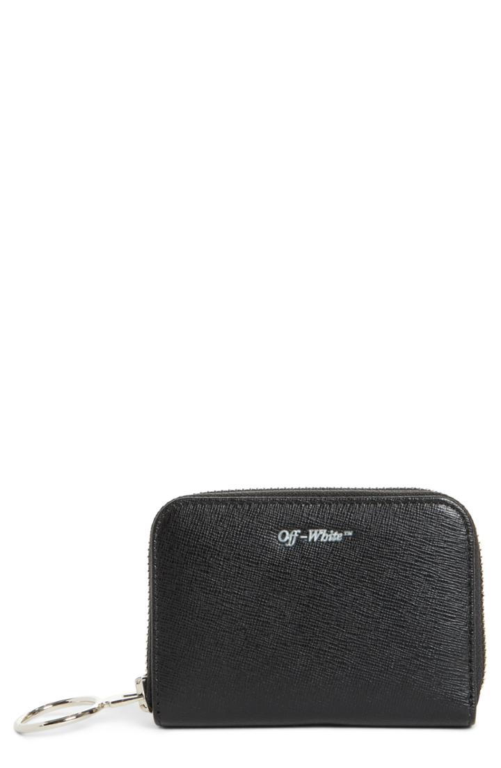 Women's Off-white Medium Zip Wallet -