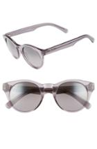 Women's Maui Jim Dragonfly 49mm Polarized Cat Eye Sunglasses - Translucent Grey/ Neutral Grey