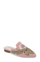 Women's Jeffrey Campbell Claes Applique Loafer Mule .5 M - Pink