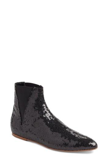 Women's Loewe Sequin Chelsea Bootie Eu - Grey