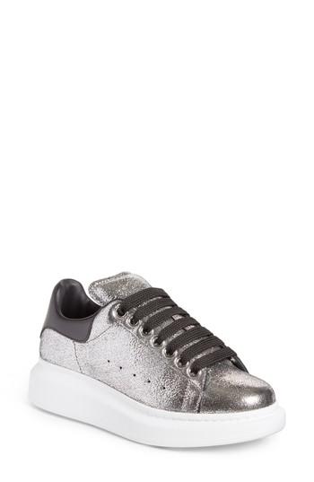 Women's Alexander Mcqueen Sneaker Us / 41eu - Metallic