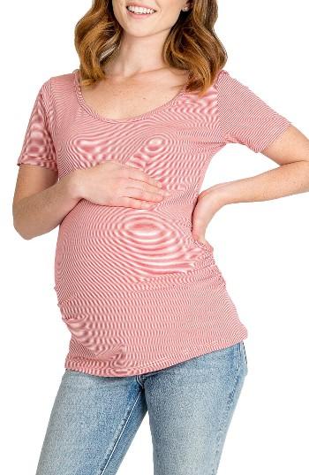 Women's Nom Maternity 'tate' Stripe Maternity Top