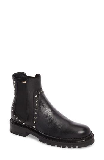 Women's Jimmy Choo Burrow Chelsea Boot Us / 34eu - Black