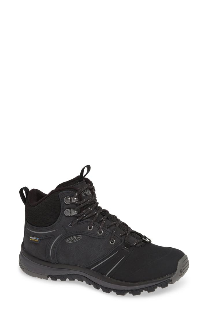 Women's Keen Terradora Wintershell Waterproof Hiking Boot .5 M - Black