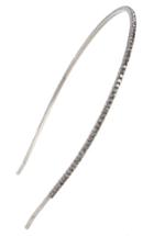 Women's Miu Miu Queen Jewels Swarovski Crystal Headband - Grey