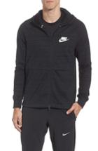 Men's Nike Sportswear Advance 15 Knit Full Zip Hoodie - Black