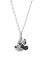 Women's Disney Minnie Multitone Crystal Pave Pendant Necklace