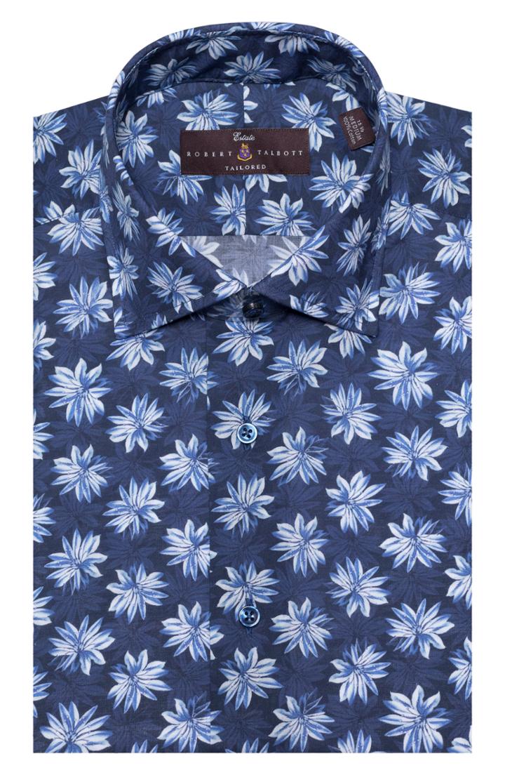 Men's Robert Talbott Tailored Fit Floral Dress Shirt