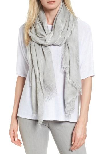 Women's Eileen Fisher Modal Scarf, Size - Grey