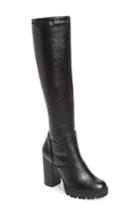 Women's Steve Madden Lately Knee High Boot .5 M - Black