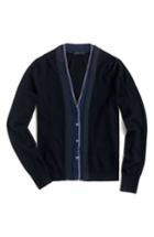 Women's J.crew Double Layer Pj Harlow Cardigan - Blue