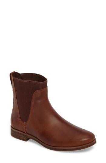 Women's Timberland Somers Falls Water Resistant Chelsea Boot .5 M - Brown