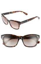 Women's Kate Spade New York Johanna 2 53mm Gradient Sunglasses - Dark Havana