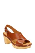 Women's Clarks 'ledella Club' Slingback Sandal M - Brown