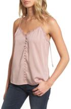 Women's Chelsea28 Strappy Satin Camisole, Size - Pink