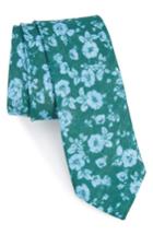 Men's The Tie Bar Buds Linen Tie, Size - Green