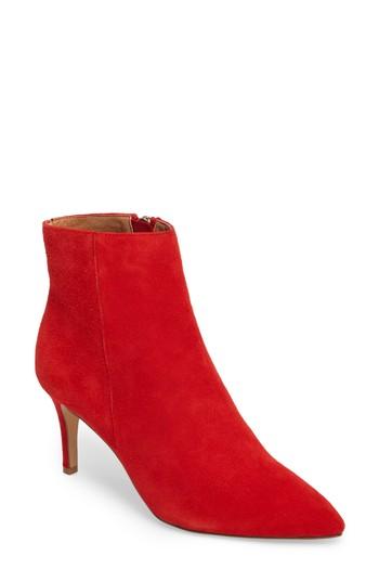 Women's Halogen Anita Bootie .5 M - Red