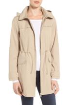 Women's Bernardo Breathable Microfiber Utility Coat - Beige