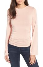Women's Leith Flare Sleeve Cinch Top - Pink