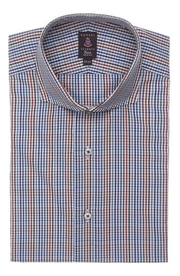 Men's Robert Talbott Tailored Fit Check Dress Shirt - Blue