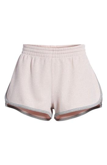 Women's Converse X Miley Cyrus Glitter Track Shorts