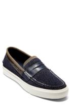 Men's Cole Haan Pinch Stitch Lx Stitchlite(tm) Penny Loafer .5 M - Blue