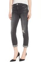 Women's Hudson Jeans Vintage Holly High Waist Crop Skinny Jeans - Black
