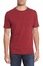 Men's Vintage 1946 Negative Slub Knit T-shirt, Size - Red