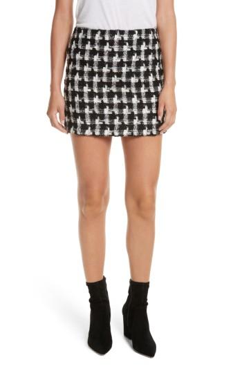 Women's Alice + Olivia Elana Miniskirt - Black