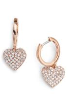 Women's Kate Spade New York Yours Truly Pave Heart Drop Earrings