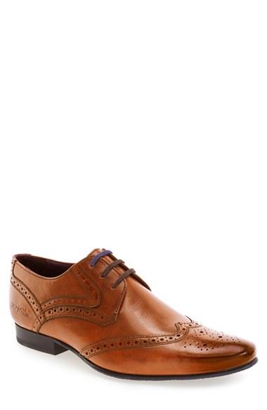 Men's Ted Baker London 'hann 2' Wingtip M - Brown