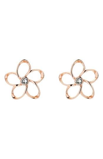 Women's Ted Baker London Crystal Blossom Stud Earrings
