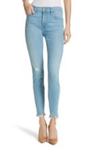 Women's Frame Le Skinny De Jeanne High Waist Raw Hem Jeans