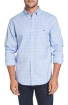 Men's Vineyard Vines Murray Slim Fit Inlet Check Sport Shirt - Blue