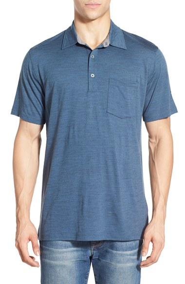Men's Ibex 'od' Fit Merino Wool Jersey Polo