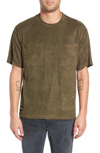 Men's Native Youth Corduroy Pocket T-shirt - Green