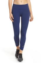 Women's Zella Avant Running Midi Leggings, Size - Blue