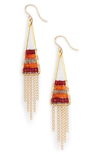 Women's Nashelle Tiered Fringe Earrings