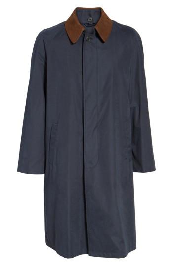 Men's Hart Schaffner Marx Lawrence Rain Coat R - Blue