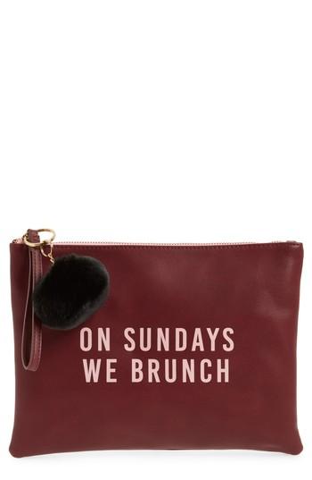 T-shirt & Jeans Brunch Charging Clutch -