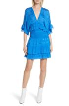 Women's Iro Stacy Smock Waist Dress Us / 34 Fr - Blue