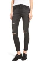 Women's Tinsel Ripped Skinny Jeans - Black