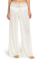 Women's Robin Piccone Mesh Cover-up Pants - Ivory