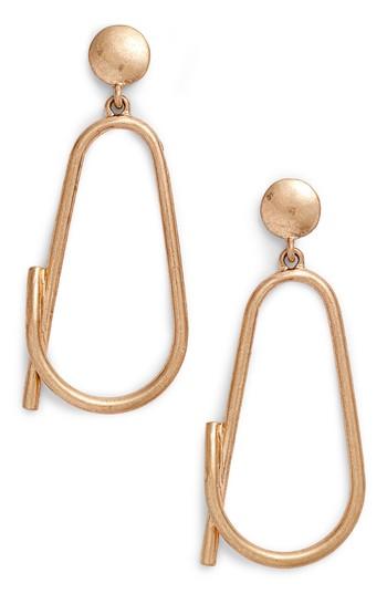 Women's Bp. Sculptural Loop Drop Earrings